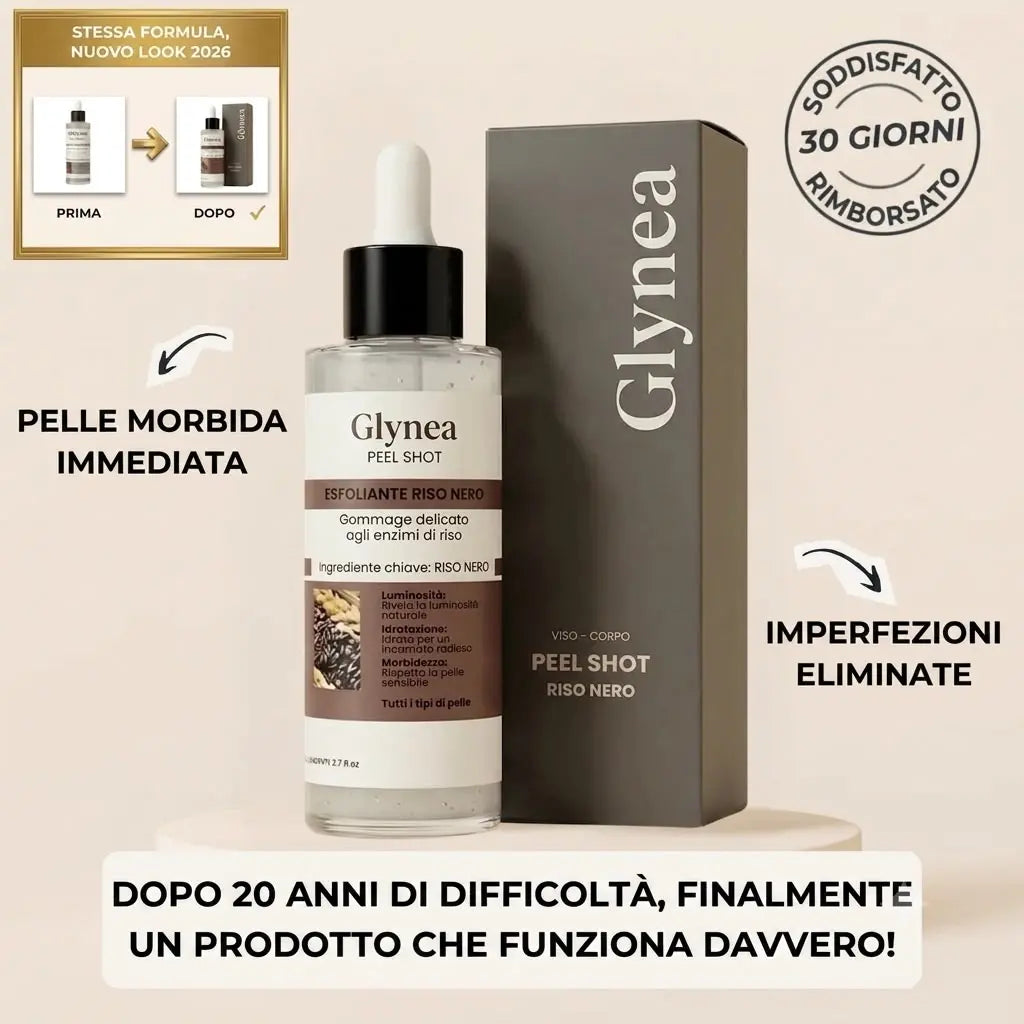 Peel Shot Elimina le impurità - Glynea™